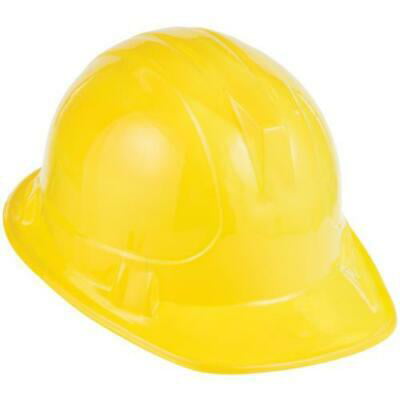 Construction Party Zone Hats Pack Of 8 One Size 