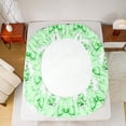 thumbnail image 5 of jejeloiu Xmas Tree Bed Sheets,Merry Christmas King Sheets,Green Bowtie Bow Sheet Set For Teens,Luxury Bedroom Decor,4 Pieces, 5 of 7