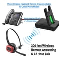 thumbnail image 2 of Auriculares inalámbricos INNOTALK Comport DECT para Poly Polycom VVX, 2 of 7