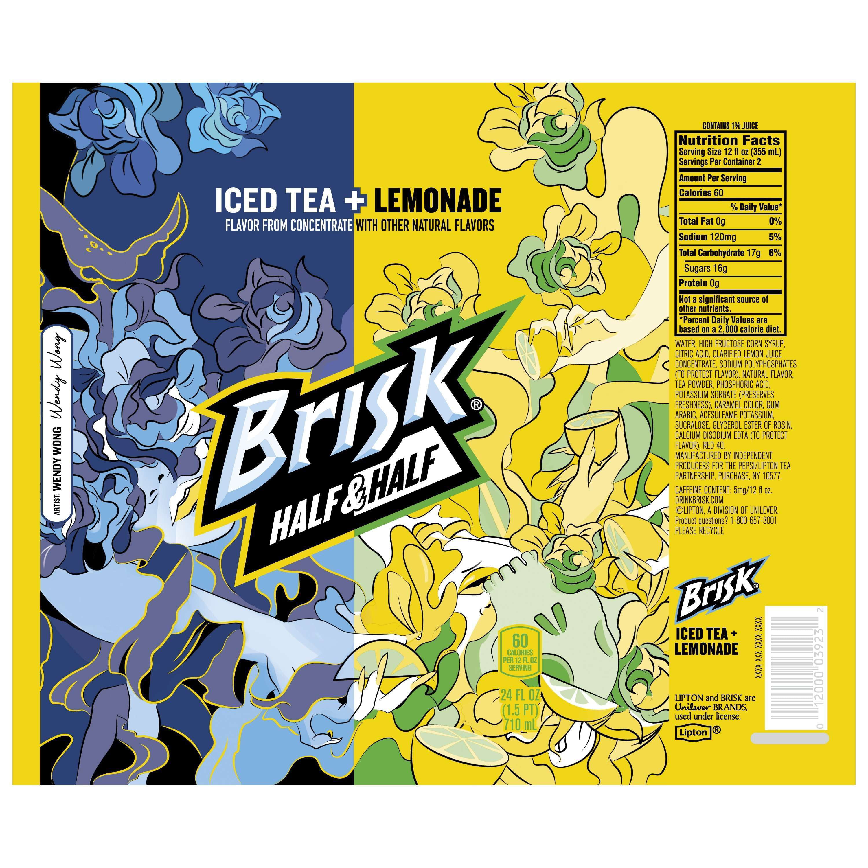 Brisk Half & Half, Iced Tea + Lemonade « Discount Drug Mart