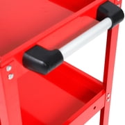 3 Tier Rolling Tool Cart Mechanic Tool Cart with Lockable Wheels 330LB Capacity