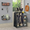 thumbnail image 4 of Suncast Storage Heavy Duty Metal Golf Equipment Organizer Storage Rack (4 Pack), 4 of 6