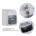 thumbnail image 4 of Electronic Employee Time Clock Recorder Attendance Time Card Machine for Office Factory Warehouse, 4 of 7