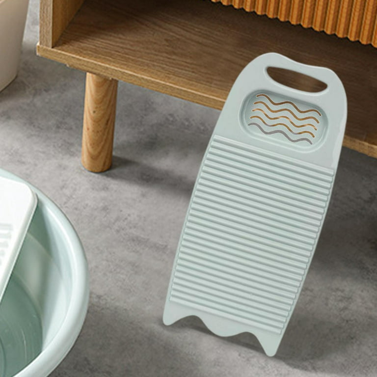 Wooden Hand Washboard for Laundry Washing Clothes, Anti-slip