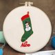 thumbnail image 2 of Kit de bordado navideño para practicar puntadas. Kits de puntadas en cruz. Kit de bordado navideño DIY para principiantes adultos., 2 of 4