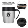 thumbnail image 1 of Taza de agua, taza de café aislada de acero inoxidable, taza de café de acero inoxidable probada y confiable, 1 of 11