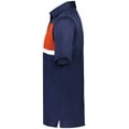 thumbnail image 3 of Holloway Sportswear 3XL Prism Bold Polo Navy/Orange 222576, 3 of 5