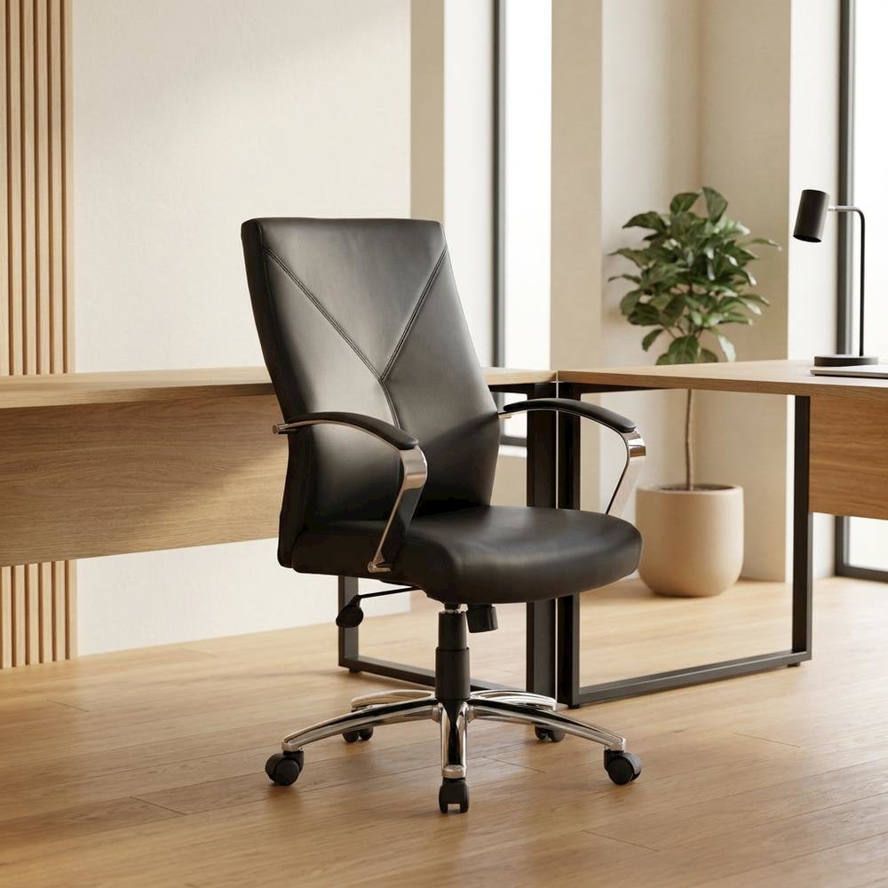 leatherplus high-back executive office chair product