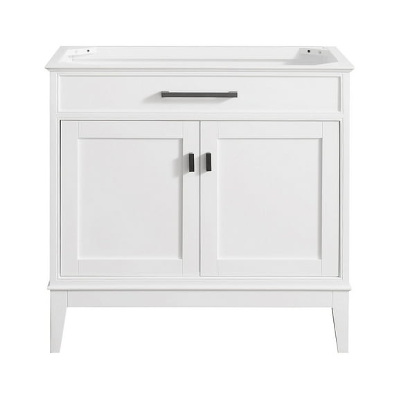 Avanity Madison-V36 Madison 36" Single Free Standing Vanity Cabinet Only - White