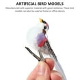 thumbnail image 4 of Oraceous Artificial Feathered Birds Simulation Bird Christmas Cardinal Ornament 12pcs Small Bird Figurine for Tree Wedding Decor ( ), 4 of 8