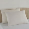thumbnail image 5 of Melissa Linen Deep Pocket (Set of 4) Bed Sheets, Natural 100% Cotton Queen Sheets, Off-White, 5 of 7