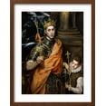 thumbnail image 2 of Art.com Saint Louis King of France Giclee Print by El Greco, Brown Frame Wall Art, 17" x 21", 2 of 5