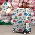 thumbnail image 4 of Green Dinosaurs with Ferns Simply Luggage Cover Fashion Suitcase Cover Baggage Covers Fit 25-28 Inch Luggage (Go Travel), 4 of 5