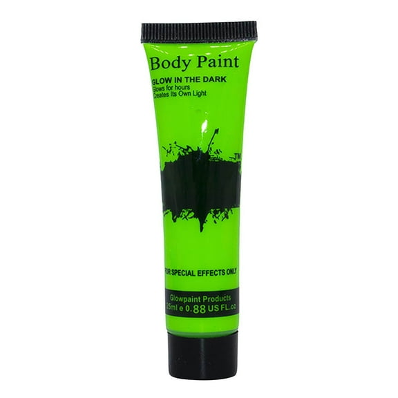 MEAKKAO Body Painting Pigment Festive Paint Paste Hose Fluorescent Body Paint Paste 25ml