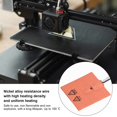 thumbnail image 4 of 3D Printer Heat Pad,  Thermal Conductivity Flexible DC 24V 60W Silicone Heated Pad  For Hotbed, 4 of 8