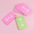 1 Set of Educational Flash Cards Math Set for Kids Children Early