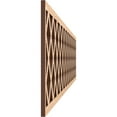thumbnail image 3 of Ekena Millwork 46 3/4"W x 10"H x 3/8"T Manchester Fretwork Moulding, Red Oak, 3 of 13