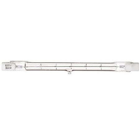 

Satco S3166 100 Watt T3 Halogen Clear Double Ended Base 120 Volts (Pack of 8)