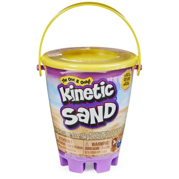 Juguete Kinetic Sand Mini Bucket con efecto húmedo y seco, 184 g, para mayores de 3