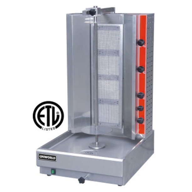 Commercial Shawarma Machine Rotisserie Broiler Kabab NSF RG2