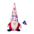 thumbnail image 2 of Nkmbld 4th of July Patriotic Gnomes Decorations Handmade Plush Gnomes Table Decorations Farmhouse Tiered Tray Decorations for Kitchen Desk Table Shelf Decor, 2 of 8