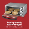 thumbnail image 3 of Hamilton Beach 4-Slice Toaster Oven with 5 Cooking Modes (Bake, Broil, Keep Warm Toast & Bagel) with Stay On & Auto Shutoff, 2 Rack Positions, 1100 W, 3 of 8