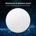 thumbnail image 4 of DYstyle LED Waterproof Wall Light, Moisture Proof Ceiling Lamp, Bathroom Outdoor Garden Yard Wall Sconce Light, 4 of 5