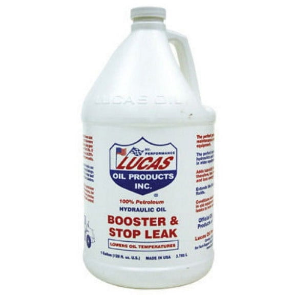 Lucas Oil Products LUC10018 1 Gallon Hydraulic Oil Booster & Stop Leak - Quantity of 4