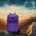 thumbnail image 4 of Deportes duraderos Senderismo Mochila Escalada Senderismo Mochilero Camping Daypack Púrpura Zulema Caza Senderismo Mochila, 4 of 7