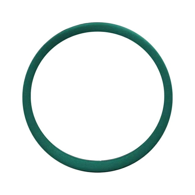 Car Steering Wheel Cover Protection Cover, Anti Skid Comfortable Silicone Sleeve Deep Green