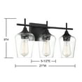 thumbnail image 5 of Elegant Octave Vanity Light in English Bronze, 5 of 5