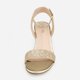 thumbnail image 4 of DREAM PAIRS Sandalias de tacón grueso de bloque bajo con correa de tobillo para mujer, 4 of 4