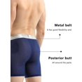 thumbnail image 6 of Plus Size Men's Stretch Boxer Brief Underwear Stretch Underwear 1 PCS, 6 of 8