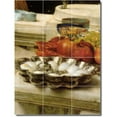 thumbnail image 1 of Ceramic Tile Mural-Lawrence Alma-Tadema Still Life Shower Tile Mural 1. 24" w x 32" h using (12) 8 x 8 ceramic tiles, 1 of 3
