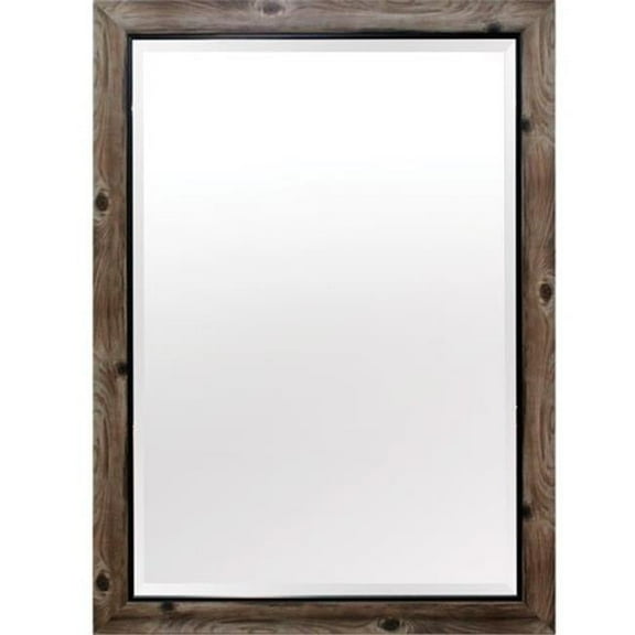 Yosemite MINT026 Home Decor Framed Mirror, Large - Black