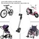 thumbnail image 5 of De Bebé Silla De Ruedas Sunny Rain Soporte De Paraguas Soporte De Extensión Para Manillar Sweethay OD004029-00, 5 of 7