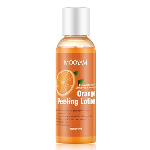 MOOYAM 100ml Orange Peeling Lotion Peeling Oil Body Lotion Gentle