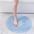thumbnail image 4 of Round Non-Slip Shower Mat Strong Suction Bath Mat with Drain Holes, E, 4 of 5