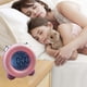 thumbnail image 4 of Simple Digital Clock Loud Alarm Clock Battery Operated Easy To Set Electronic Twin Bell Snooze Portable Lcd Clock For Kids-Pink, 4 of 4