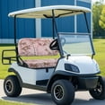 thumbnail image 2 of FUIALDOLG Golf Cart Seat Covers Fit for Club Car Precedent Front Seats Cushion, Pink Camo Hunting Print Golf Cart Front and Back Seat Cushion Cover, No Nails Required, 2 of 8