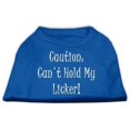 thumbnail image 1 of Can't Hold My Licker Screen Print Shirts Blue Xxl (18), 1 of 1