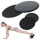 thumbnail image 1 of 2 uds deslizadores de núcleo deslizante de doble cara para entrenamiento de Fitness en casa, 1 of 2