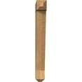 thumbnail image 2 of Ekena Millwork 3 1/2"W x 18"D x 30"H Traditional Craftsman Smooth Bracket, Western Red Cedar, 2 of 4