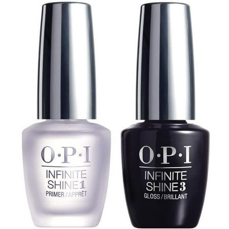 OPI Infinite Shine Nail Lacquer Polish .5oz/15mL PRIMER BASE & GLOSS TOP