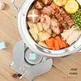 thumbnail image 5 of Compact Portable Stainless Steel Camping Stove, Small Indoor Cooker for Outdoor BBQ, Picnics & Travel, Durable & Windproof Design(Gold), 5 of 7