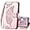 Rose Gold, variant on Designed for Samsung Galaxy S23 Ultra Case Wallet,Women Flip Folio Cover with Credit Card Holders Butterfly Emboss PU Leather Stand Wrist Strap Phone Case for Galaxy 23 Ultra 5G (Gray)