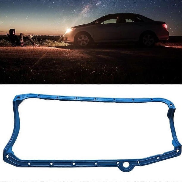 for SB Chevy Engines Pre-79 Early SBC SB 265 283 327 Rubber Oil Pan Gasket Blue Auto Engine Accessories Racing- Products N84F