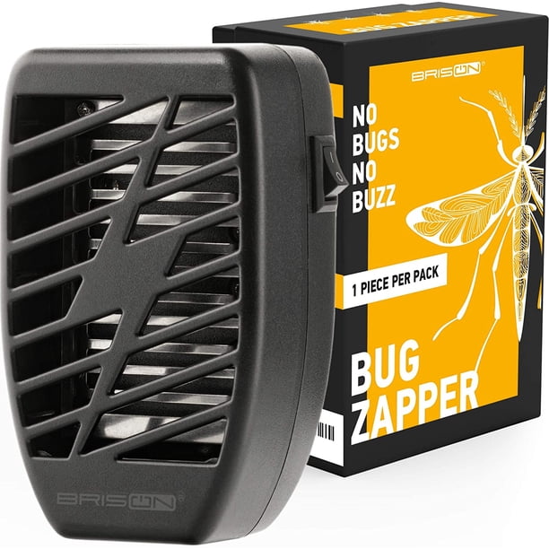Brison Indoor Plug-in Bug Zapper- Electric Mosquito Fly Trap with 6 LED