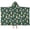 Princess Castle Star, variant on Princess Flower Dress Pattern Hooded Bath Towel,50"x30" for Ages 3 To 12 Kids, Quick Dry Lightweight Soft Microfiber Hood Beach Towel Cover Up for Kids