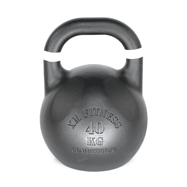 XM Fitness Cast Iron Competition Kettlebell 40 kg (88 lb) Color Coded